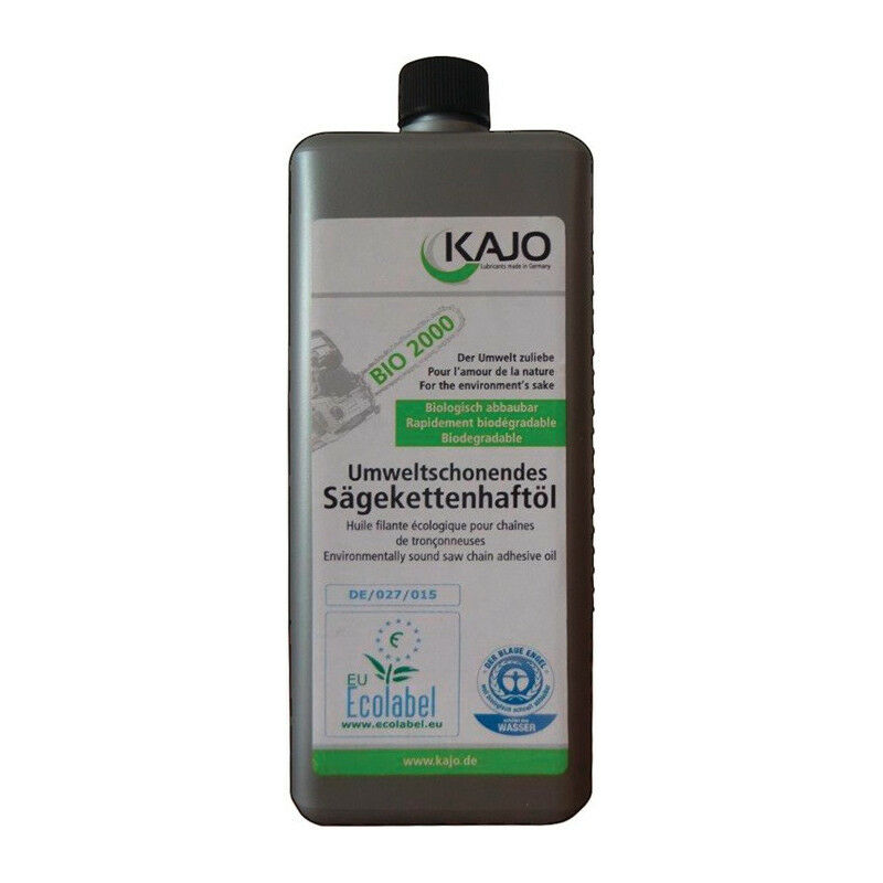 

Aceite adhesivo para cadenas de sierra BIO 2000 76 mm² / s (a 40 ° C) Botella 1l KAJO (Por 20)