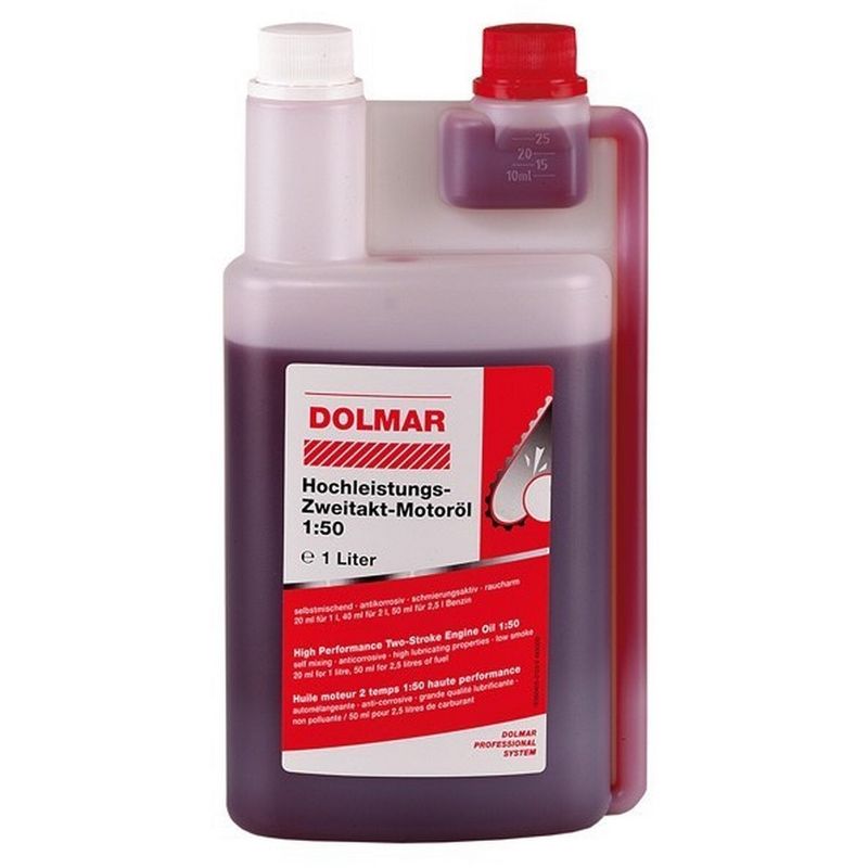 

980008112 - Aceite de 2t mineral 1 litro con dosificador - Makita