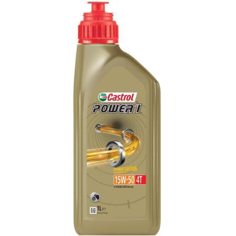 Aceite de Motor para Moto Castrol Power1 4T 15W50