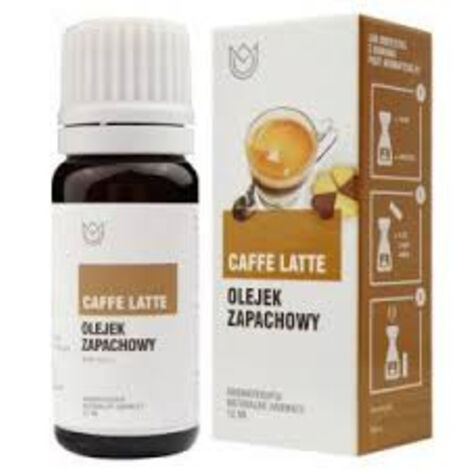 Aceite de Natural Aromas con aroma a café con leche, 12 ml.