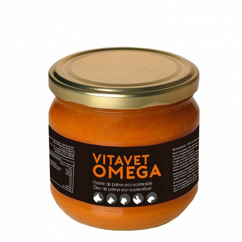 

aceite de palma ecosostenible VITAVET OMEGA para todo tipo de animales 100 ml