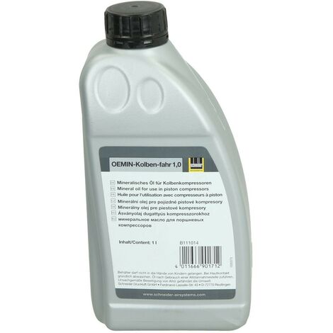 Powerplus - POWOIL012 - Huile de compresseur - 1L - Varo