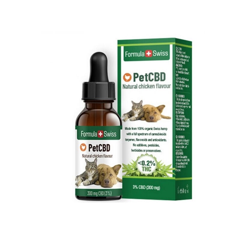 

Aceite Formula Swiss Natural Chicken Flavour 300 mg CBD