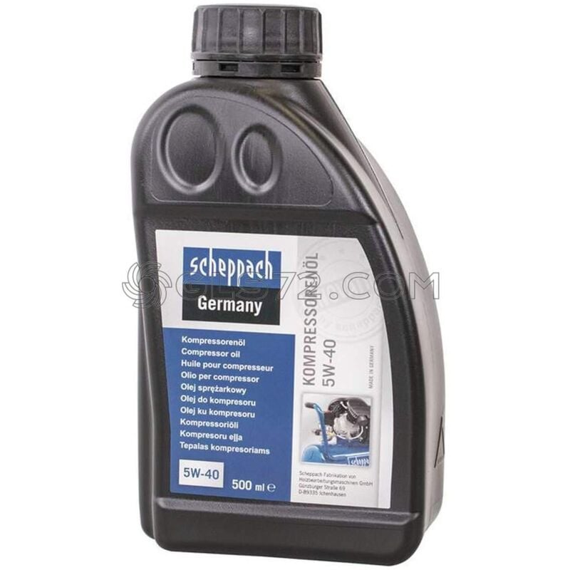 

ACEITE OIL PARA MOTOR 500 ML DE ALTO RENDIMIENTO LONGLIFE SAE 5W-40 - Scheppach