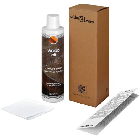 Aceite para madera de muebles 250 ml vidaXL