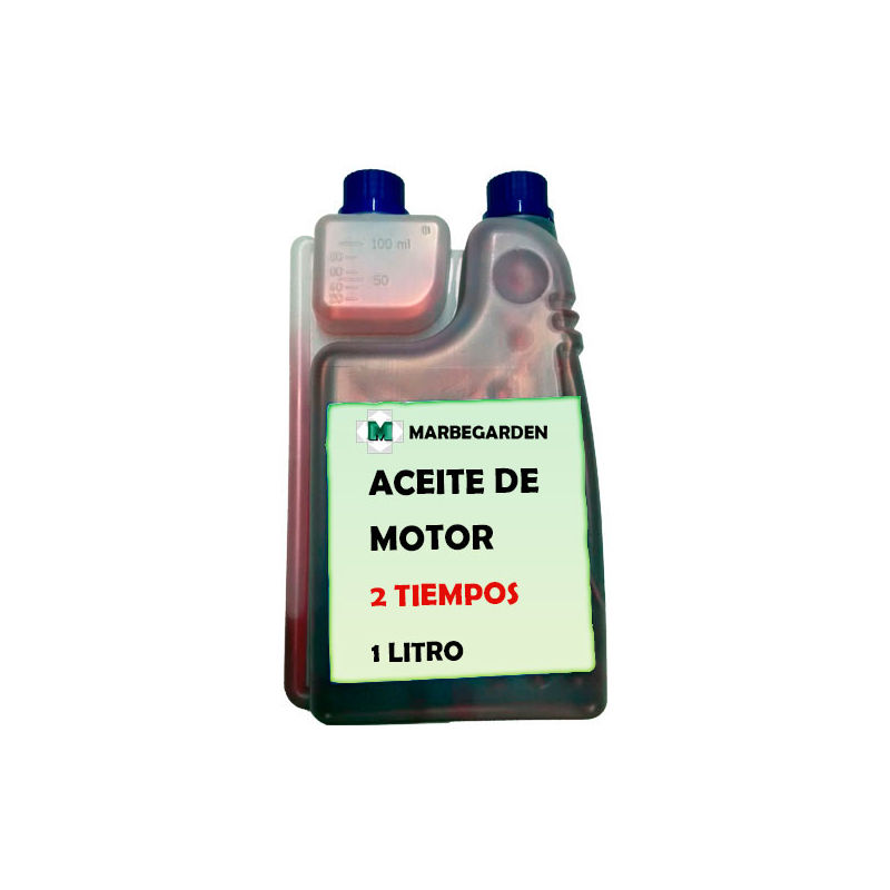 

Marbegarden - Aceite para motor 2T ROJO 1L