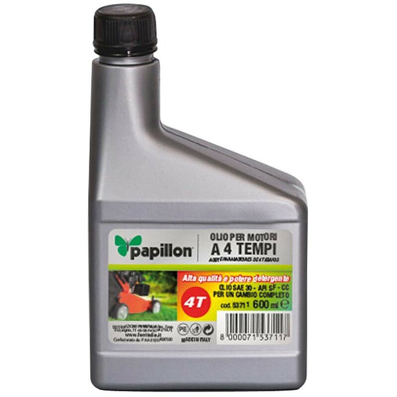 

Aceite para motores 4 tiempos 600 ml.