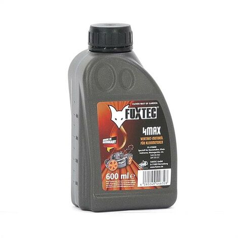 Aceite para motores de 4 tiempos FUXTEC 0,6 L SAE 30 para cortacéspedes, tractores, Made in Germany