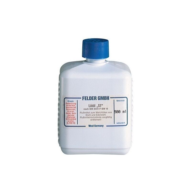 

Aceite De Soldadura St Botella De 500 L Din/En29454-1 - Felder