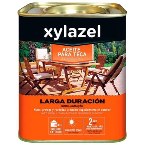 XYLACEL Aceite teca protector 750 ml teca claro larga durac. xylazel