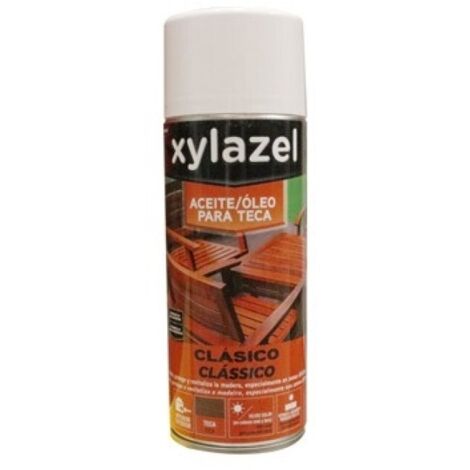Aceite para teca spray 400 ml miel xylazel