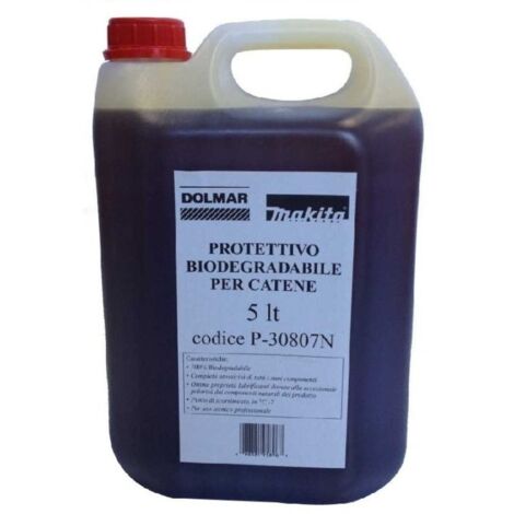 ACEITE PROTECTOR BIODEGRADABLE NO TÓXICO PARA CADENAS DOLMAR P-30807N 5LT