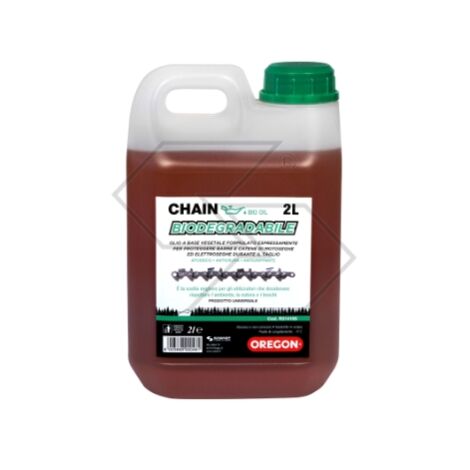 Aceite protector biodegradable OREGON CHAIN cadena de motosierra 2 litros