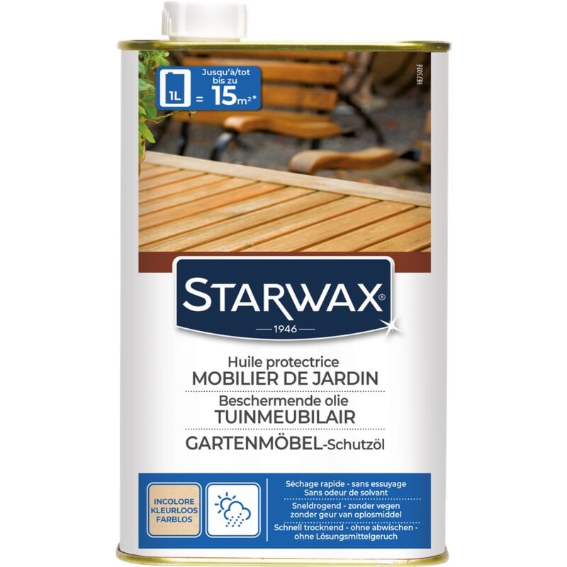 

aceite protector Starwax 'de la teca y la madera tropical' - 1L