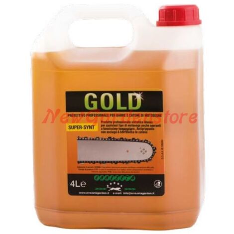 Aceite protector universal para motosierras Bio GOLD 4lt