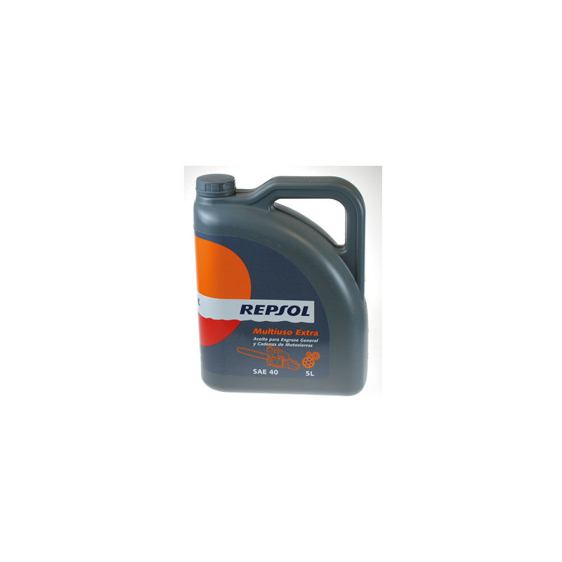 

Aceite repsol multiuso extra sae 40 5 L ENGRASE GENERAL Y CADENAS MOTOSIERRA Repca