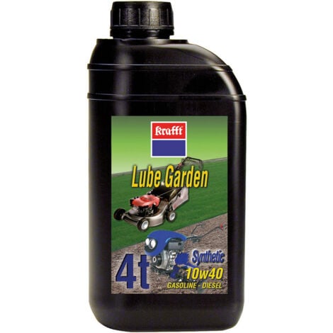 Aceite sintético lube garden 4t 10w40 1l. krafft