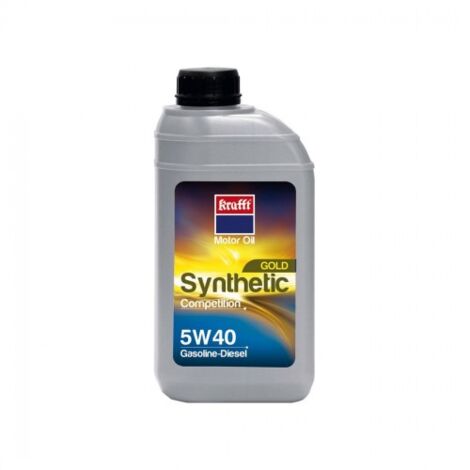 ACEITE SYNTHETIC GOLD COMPETITION SAE 5W40 1L - KRAFFT