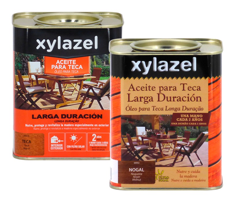 

Aceite para Teca Larga duración 750 ml Xylazel | Natural