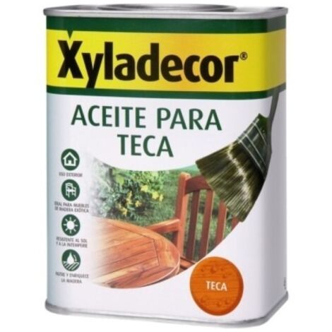 Aceite teca protector 750 ml inc. xyladecor