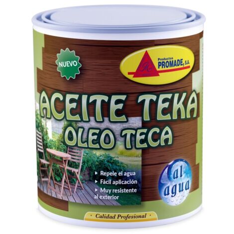 Aceite teca protector al agua 750 ml inc. atka106 promade