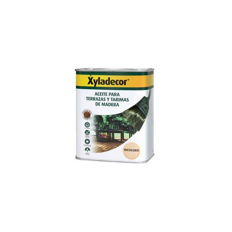 

Aceite INCOLORO para terrazas y tarimas de madera 5 litros - Xyladecor