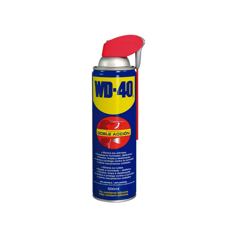 

Aceite spray doble acción WD-40 500ML 34198