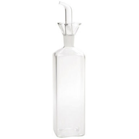 ACEITERA ANTIGOTEO CRISTAL CUADRADA 500 ML  - MS64323