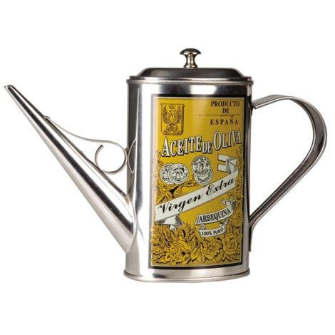 ACEITERA INOX ARBEQUINA - 1/2 L