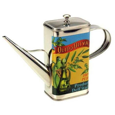 Aceitera rectangular de acero inoxidable cc 500 Eva