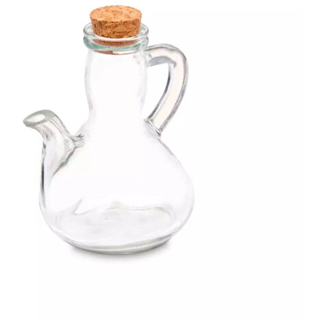 ACEITERA VIDRIO TAPON CORCHO 290 ML VIVALTO