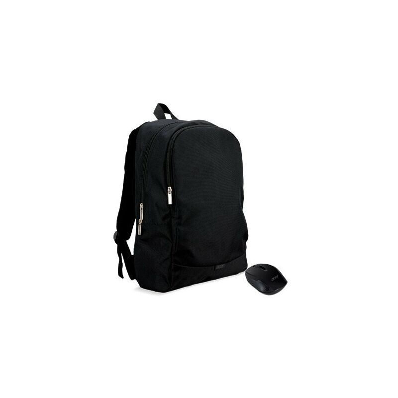 

NB Bag 15,6 Starter Kit Backpack Incl. RF2.4 Wireless Optical Mouse Black 2.Gen. - Acer