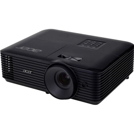 Acer X129H videoproyector Proyector de alcance estándar 4800 lúmenes ANSI DLP XGA (1024x768) 3D Negro