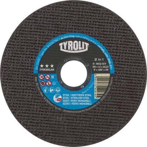 Acero De Corte De Disco / Va 230X19 Mm Tyrolit