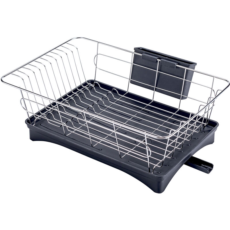 

Acero inoxidable Estante Para Platos con Drenaje de almacenamiento en rack de salida para los platos de cocina del fregadero de cocina en rack de