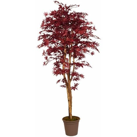 Pianta artificiale Acero Rosso Autunno Albero Pianta da interno Foglie  d'acero realistiche Piante artificiali perfette Piante artificiali da  esterno o da interno per casa, giardino, balcone e ufficio, : :  Casa e