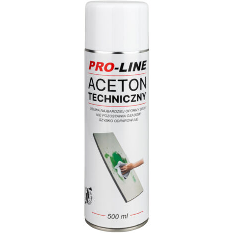 Acetona técnica 100% en spray PRO-LINE spray 500ml