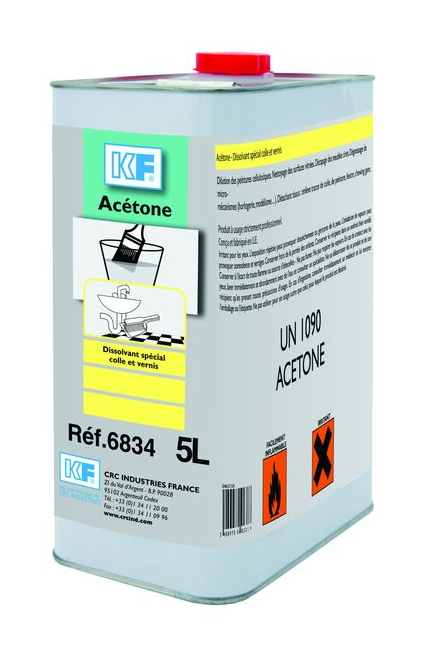 KF - Acétone siceron - Bidon 5L - 6834
