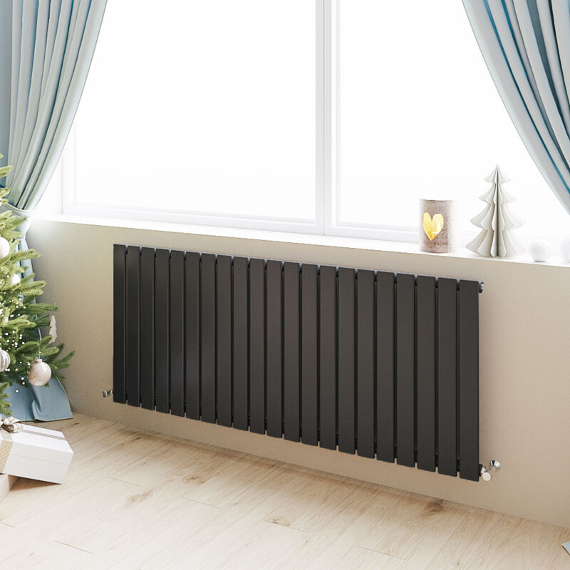 Image of Acezanble Horizontal Flat Panel Radiator Central&hellip;