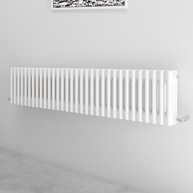 Image of Acezanble 300x1460mm 3 Column White Horizontal&hellip;