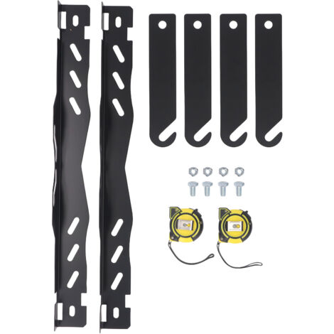[Achsvermessungsset] – 2 Achsmessplatten und 2 Messbänder – Robuste Stahllegierungskonstruktion – Kompatibel mit SUVs, 4x4s, UTVs und ATVs