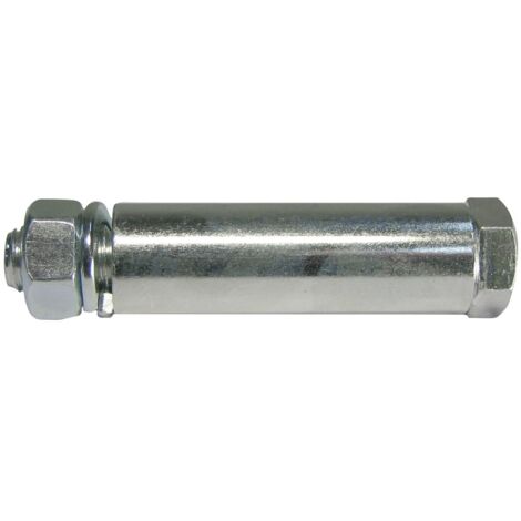 Achszubehör für Rad 160-200 mm, Bohrungs ø 20 mm Schraube M12 x 80 mm Nabe 60mm