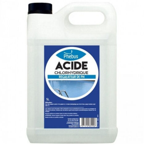 Acide chlorhydrique 5 litres - CIRON-PHEBUS