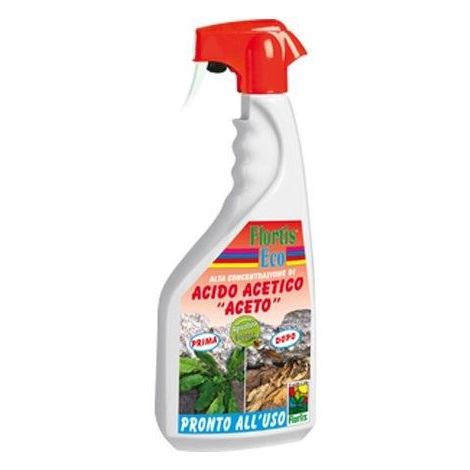 ORVITAL S.P.A. FLORTIS ACIDO ACETICO CORROBORANTE SPRAY 1 LITRO AZIONE DISERBANTE