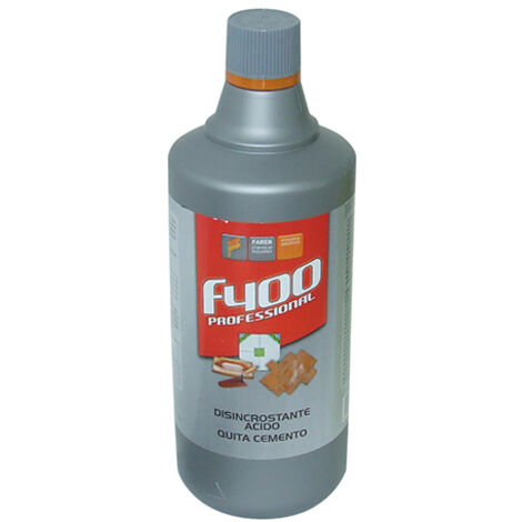 Acido disincrostante F400 Faren cemento calcare malta pavimenti terrazzi balconi ITSP