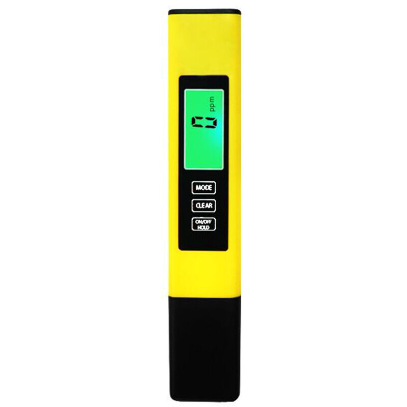 

Happyshopping - Acidometro de pH, detector de calidad del agua, prueba de valor de pH,Boligrafo TDS unico amarillo