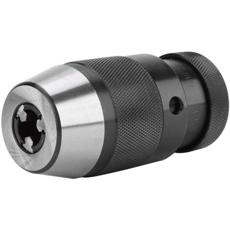 Acier auto-serrant mandrin, 1 pc 0-13mm 1/2 mandrin auto-serrant en acier sans clé B16 pour tour perceuse électrique mandrin de presse