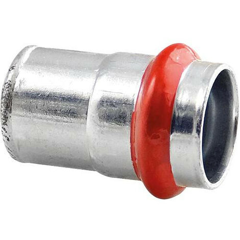 Acier C Contour V Raccord A sertir Bouchon 15 mm