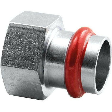 Acier C Contour V Raccord A sertir Clarientte femelle 25 mm X DN 25 (1")