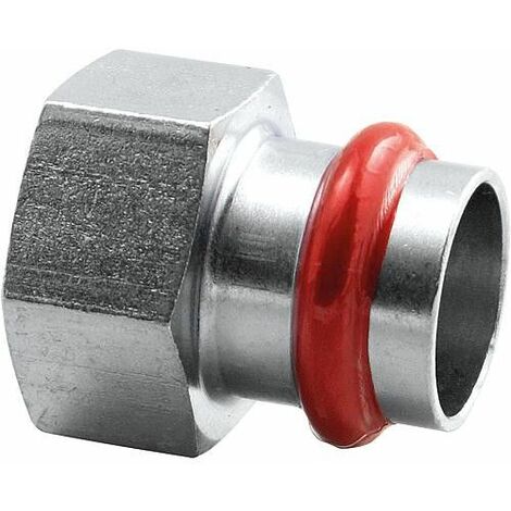 Acier C Contour V Raccord A sertir Clarinette femelle 35 mm X DN 32 (1 1/4")